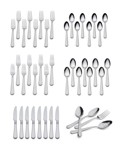 Shop Chefs Harlow 18/10 Stainless Steel 44 Piece Flatware Set, Service For 8