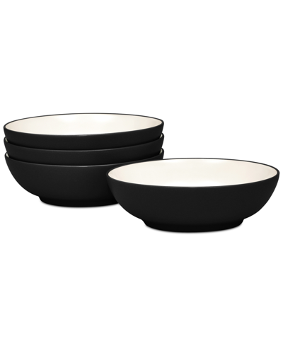 NORITAKE COLORWAVE SOUP/CEREAL BOWLS 22 OZ, SET OF 4 
