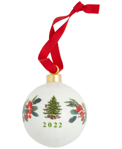 Shop Spode 2022 Annual Ball Ornament In Green