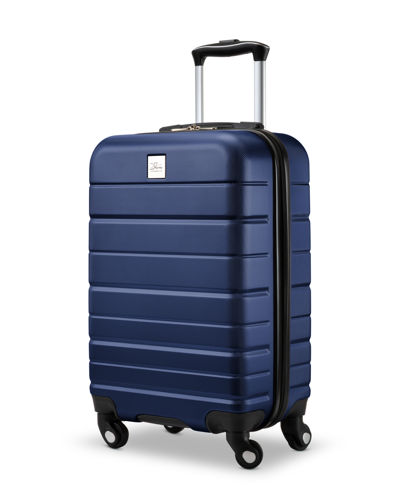 Shop Skyway Epic 2.0 Hardside Carry-on Spinner Suitcase, 20" In Royal Blue