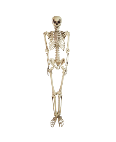 Northlight Life Size Skeleton Halloween Decoration, 5' In White