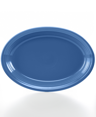 Fiesta 13 5/8" Large Oval Serving Platter In Lapis