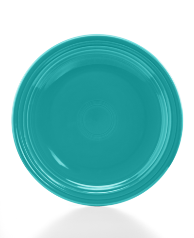 Fiesta Classic Rim 9" Luncheon Plate In Turquoise
