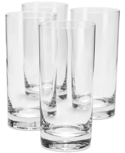 Shop Hotel Collection Highball Glasses, Set Of 4, Created For Macy's In Clear