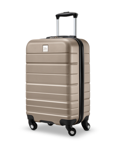 Shop Skyway Epic 2.0 Hardside Carry-on Spinner Suitcase, 20" In Bone