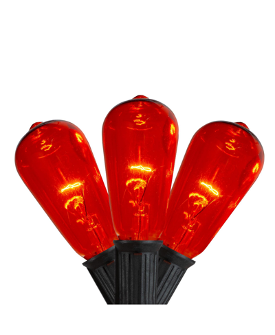 Shop Northlight Edison E17 10 Piece Halloween Light With 9' Wire Set In Orange