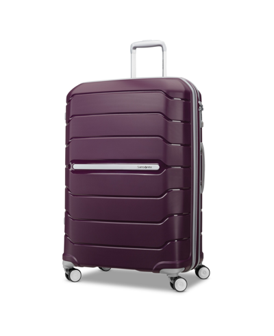 Shop Samsonite Freeform 28" Expandable Hardside Spinner Suitcase In Amethyst Purple