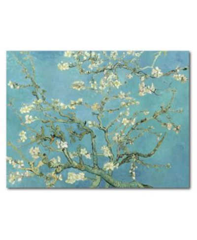 Shop Courtside Market Van Gogh Cherry Blossoms Gallery Wrapped Canvas Wall Art Collection In Multi