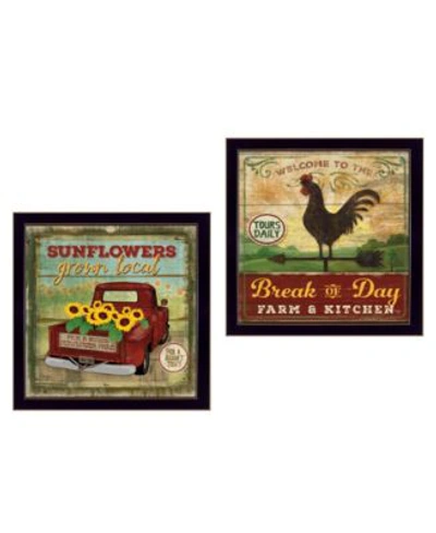 Shop Trendy Decor 4u Break Of Day Printed Wall Art Ready To Hang Frame Collection In Multi