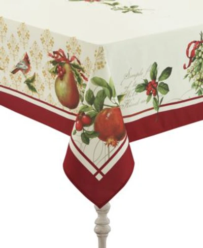 Shop Laural Home Festive Opulence Collection In Red And Tan