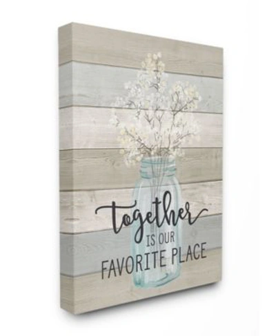 Stupell Industries Together Is Our Favorite Place Art Collection In Multi