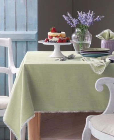 Lenox French Perle Pistachio Table Linen Collection In Pistachio