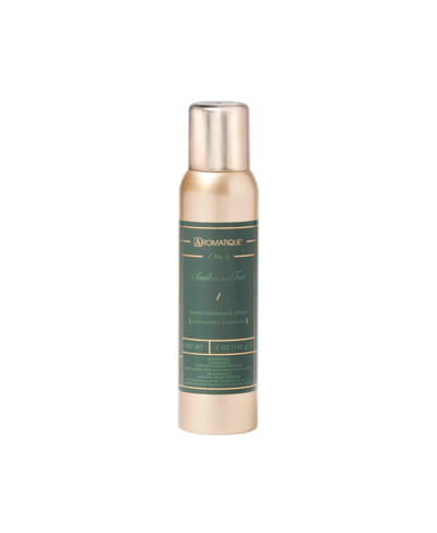 Shop Aromatique The Smell Of Tree Aerosol Spray In Gold Metal Container With Green Label