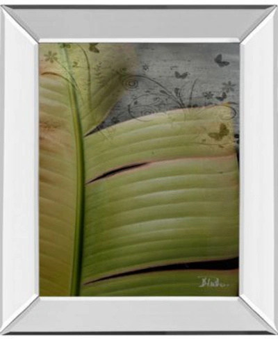 Shop Classy Art Butterfly Palm By Patricia Pinto Mirror Framed Print Wall Art Collection In Green