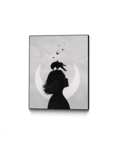 Shop Eyes On Walls Enkel Dika Is The Darkness Ours To Take Art Block Framed Canvas In Multi