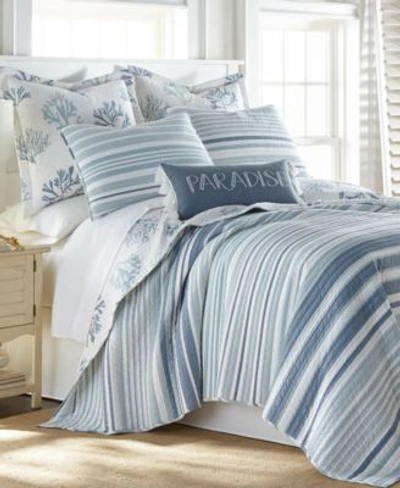 Shop Levtex Truro Quilt Sets In Blue