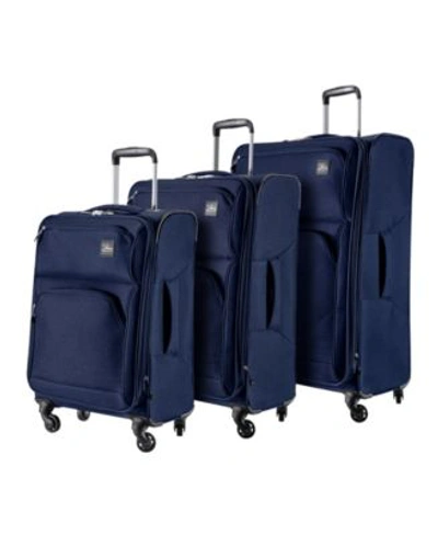 Shop Skyway Pine Ridge Softside Luggage Collection In Black