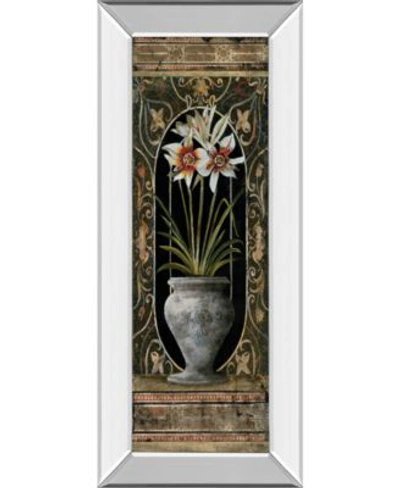 Shop Classy Art Blanco Botanical By Douglas Mirror Framed Print Wall Art Collection In Gold