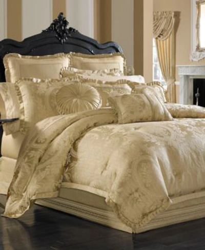 Shop J Queen New York Napoleon Comforter Sets In Gold