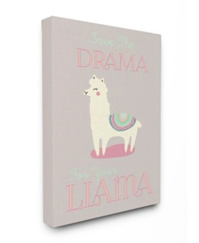 Shop Stupell Industries Boho Drama Llama Art Collection In Multi