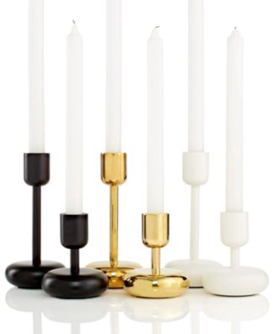 Shop Iittala Lighting Nappula Candleholder Collection In White