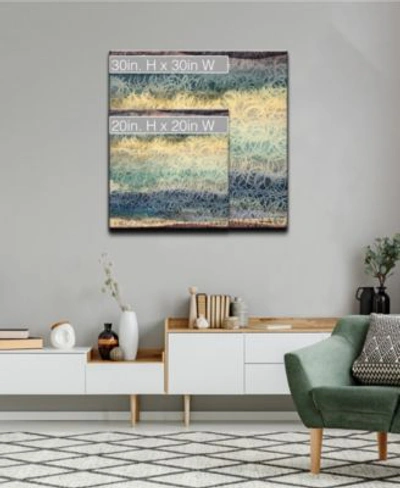 Shop Ready2hangart Ocean Tide Abstract Canvas Wall Art Collection In Multicolor