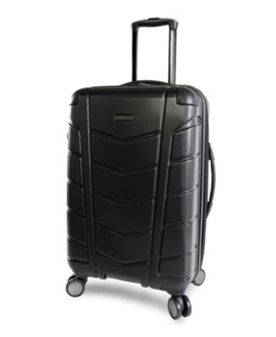 Shop Perry Ellis Tanner Hardside Spinner Luggage Collection In Charcoal