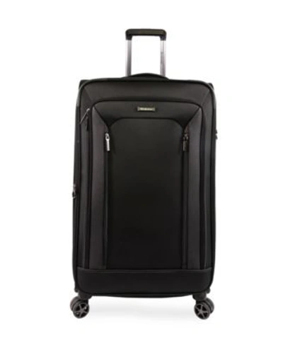 Shop Brookstone Elswood Softside Luggage Collection In Navy