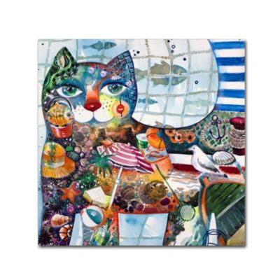 Shop Trademark Global Oxana Ziaka Summer Canvas Art Collection In Multi