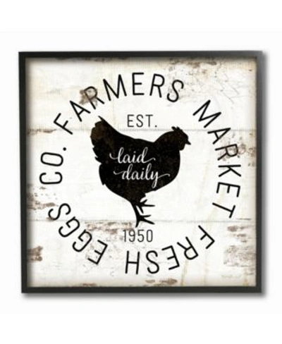 Shop Stupell Industries Fresh Egg Co Vintage Inspired Sign Wall Art Collection In Multi