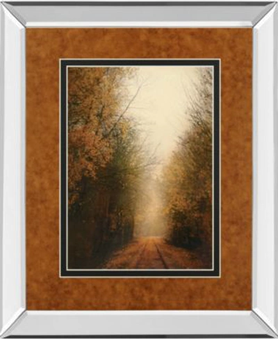 Shop Classy Art Road Of Mysteries By Amy Melious Mirror Framed Print Wall Art Collection In Green
