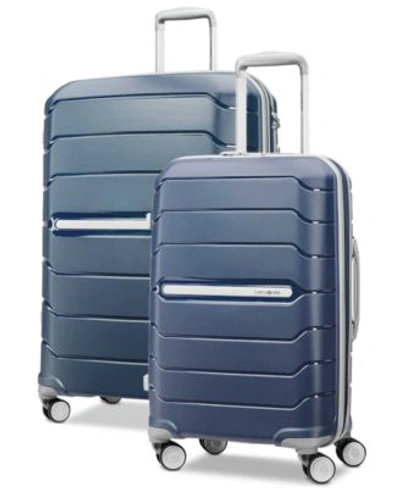 Shop Samsonite Freeform Hardside Spinner Luggage Collection In White