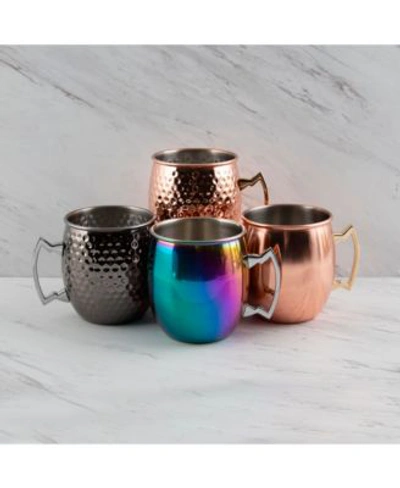 Shop Thirstystone By Cambridge Moscow Mule Mugs Collection In Rainbow