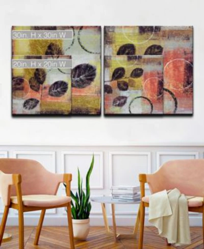 Shop Ready2hangart Novembers End I Ii Canvas Wall Art Collection In Multicolor