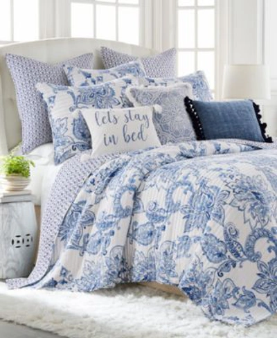 Shop Levtex Bennett Quilt Sets In Blue