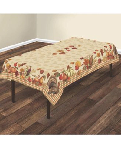 Shop Laural Home Bountiful Harvest Collection In Orange And Tan
