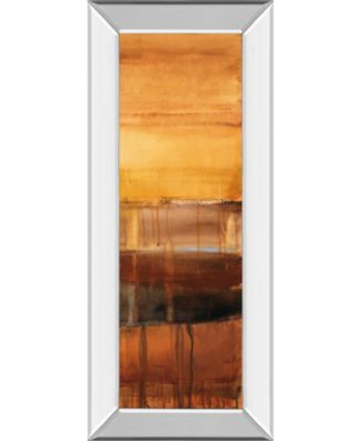 Shop Classy Art Autumn Glows By Lanie Loreth Mirror Framed Print Wall Art Collection In Orange