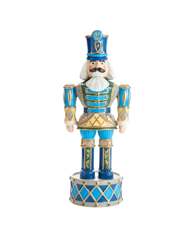 Shop Fitz And Floyd Holiday Winter Whimsy Guard Nutcracker In Assorted