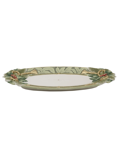 Fitz And Floyd Holiday Home Large Platter In Assorted
