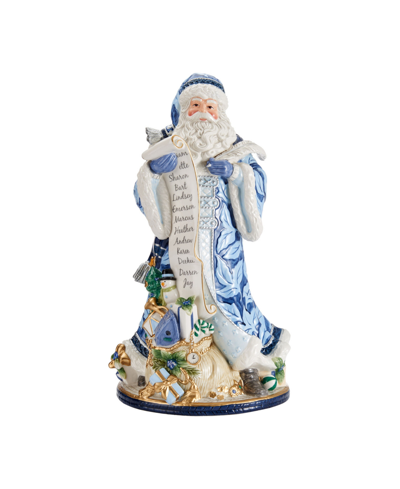 Shop Fitz And Floyd Holiday Home Santa Figurine In Assorted