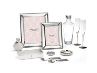 Shop Kate Spade New York Key Court Collection In Silver