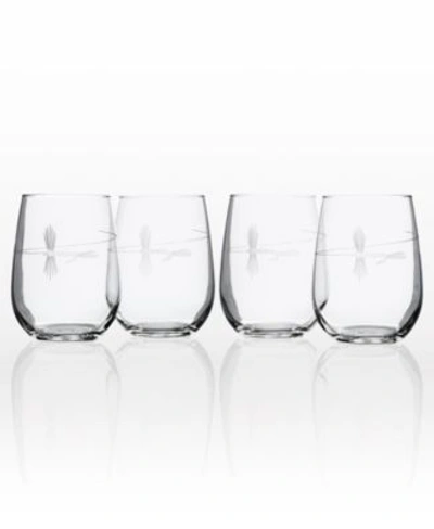 Shop Rolf Glass Fly Fishing Set Of 4 Glasses Collection