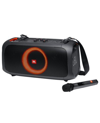 Shop Jbl Party Box On The Go Bluetooth Speaker In Black