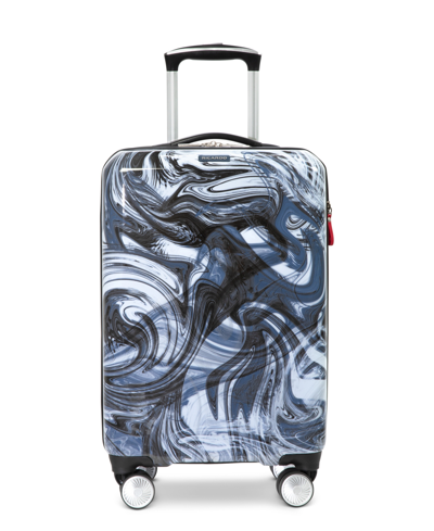 Shop Ricardo Florence 2.0 Hardside 20" Carry-on Spinner Suitcase In Blue Swirl