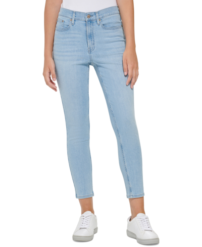 Shop Calvin Klein Jeans Est.1978 Women's High-rise Skinny Jeans In Marina