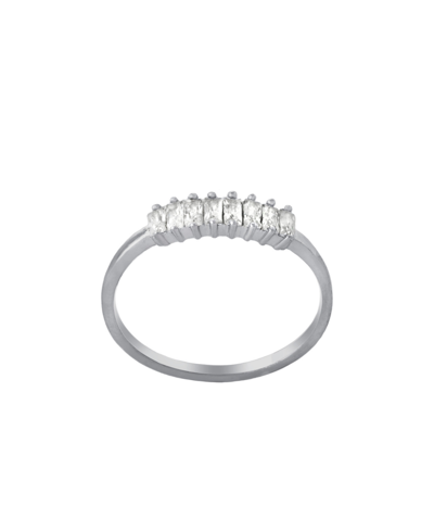 Giani Bernini Cubic Zirconia Ring Band (3/4 Ct. T.w.) In Sterling Silver In Sterling Silver