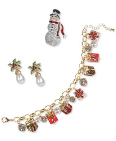 Charter Club Holiday Lane Christmas Jewelry Collection In Multi
