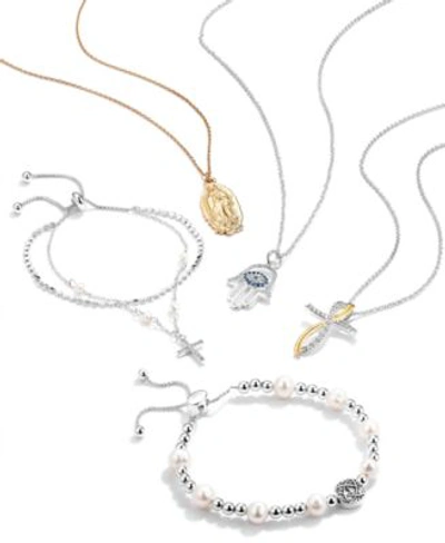 Shop Unwritten Grace Gratitude Jewelry Collection In Silver Plate Or Gold Flash Plate In Two-tone