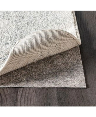 Nuloom Basic Pad Ultra Premium Eco Friendly Non Slip Felt Thick Gray Rug Pad In Gray