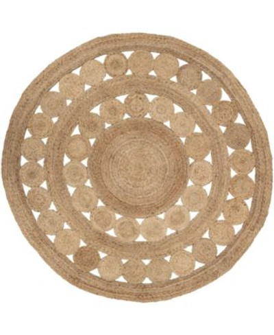 Surya Sundaze Sdz 1008 Wheat Round Area Rug In Wheat